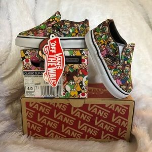 VANS RARE COLLECTORS ITEM super Mario collab.